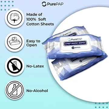 PurePAP CPAP Cleaning Wipes - Gentle & Alcohol-Free