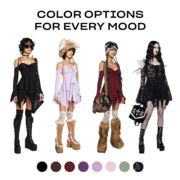 Dolls Kill F is for Fairies Handkerchief Dress by Current Mood - Off-Shoulder, Custom Fit Dress, Perfect for Fairycore Fashion - Black, Small