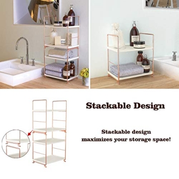 Kaileyouxiangongsi Stylish Stackable Organizer Shelf