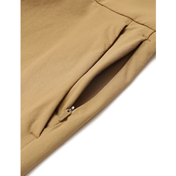 CRZ YOGA Men's 9'' Stretch Golf Shorts - Slim Fit Waterproof