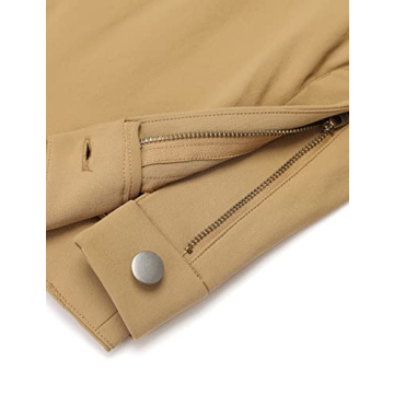 CRZ YOGA Men's 9'' Stretch Golf Shorts - Slim Fit Waterproof