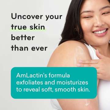 AmLactin Daily Nourish 5% - 7.9 oz Body Lotion with 5% Lactic Acid - Exfoliator and Moisturizer for Dry Skin​ (Packaging May Vary)