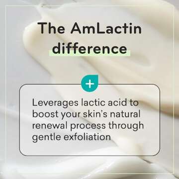 AmLactin Daily Nourish 5% - 7.9 oz Body Lotion with 5% Lactic Acid - Exfoliator and Moisturizer for Dry Skin​ (Packaging May Vary)