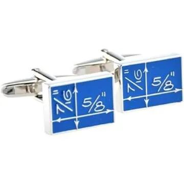 MRCUFF Architect Blueprint Cufflinks Gift Set