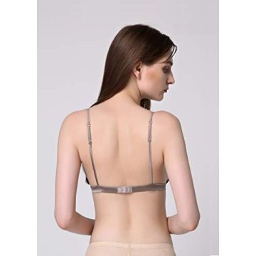 Silk Satin Triangle Wireless Bra - Elegant Comfort and Style