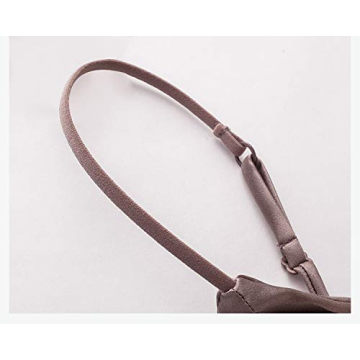 Silk Satin Triangle Wireless Bra - Elegant Comfort and Style