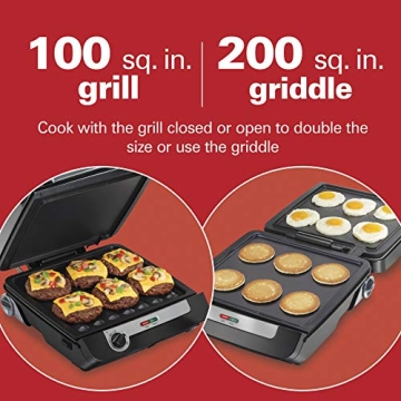 Multi-functional Hamilton Beach Indoor Grill & Griddle
