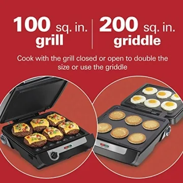 Multi-functional Hamilton Beach Indoor Grill & Griddle
