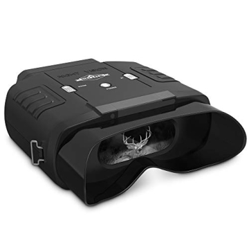 Hike Crew Digital Night Vision Binoculars, See Clear in 100% Total Darkness, Large Viewing LCD Scree...