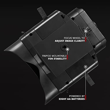 Hike Crew Digital Night Vision Binoculars - Clear Viewing at Night