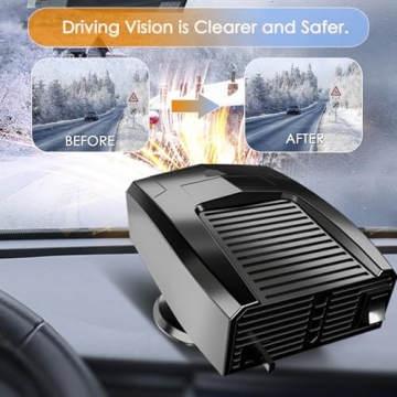 Portable Car Heater Fast Demisting Defroster with Cooling