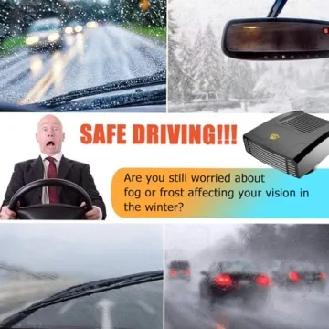 Portable Car Heater Fast Demisting Defroster with Cooling