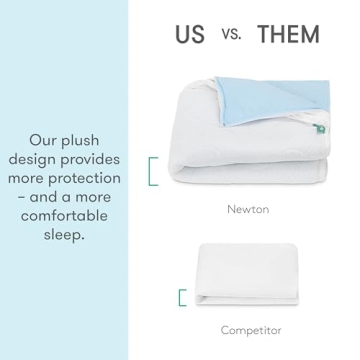 Newton Baby Waterproof Crib Mattress Pad for Safety & Comfort