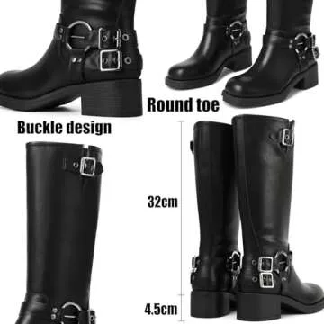 Stylish AMINUGAL Knee High Boots for Women - Comfort & Fashion