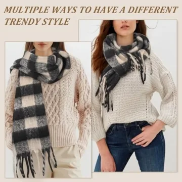 BLATIAL Winter Scarf | Warm & Stylish Blanket Scarf