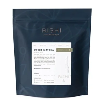 Premium Organic Sweet Matcha Green Tea Powder by Rishi - Direct Trade, USDA Certified