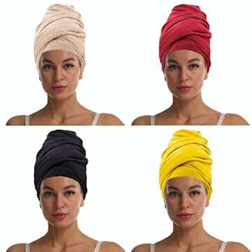 woogwin Women's Lightweight Cotton Fashion Scarves - Coffee