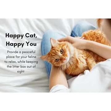 Internet's Best Decorative Cat House & Side Table - Cat Home Nightstand - Indoor Pet Crate - Litter Box Enclosure (Espresso)