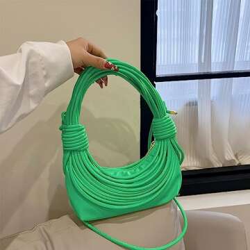 GOKTOW Knotted Woven Handbag for Women - Chic & Versatile