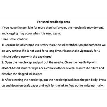 ZEYAR Liquid Chrome Marker with Dual Tips for Chrome Effects