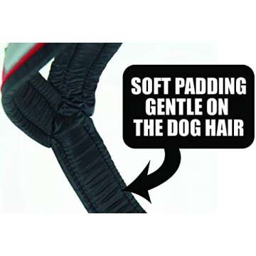 Neewa Pro Sled Dog Harness in XXX-Large Red