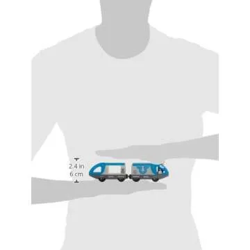 BRIO Travel Battery Train - 3-Piece Train Set for Kids