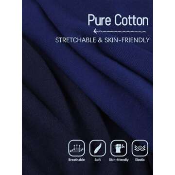 Gnodio Boys Tank Tops - 5 Pack Cotton Sleeveless Undershirts