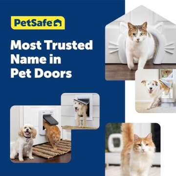 PetSafe Never Rust Dog Door - Easy Installation & Energy Efficient