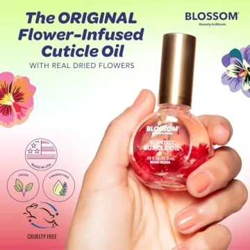 Blossom Cuticle Oil - Hydrating Nail Oil with Real Flowers
