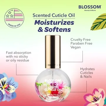 Blossom Cuticle Oil - Hydrating Nail Oil with Real Flowers