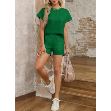 Stylish Dokotoo Women's 2 Piece Sweatsuit Set for Summer