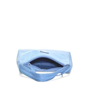 Prada, Pre-Loved Blue Tessuto Re-Edition 2000 Hobo Mini, Blue