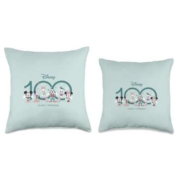 Disney 100 Years of Wonder Mickey & Pals Throw Pillow