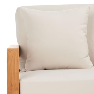 Stylish Brazilian Teak Outdoor Sofa for Luxury Comfort