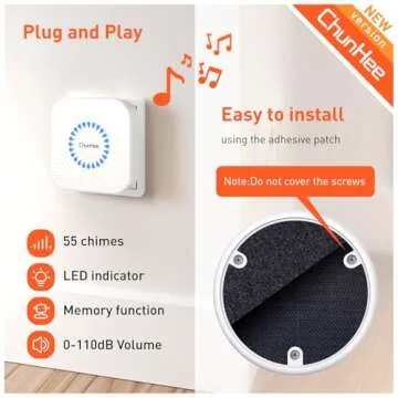 ChunHee Smart Dog Door Bell - Easy Potty Training Solution
