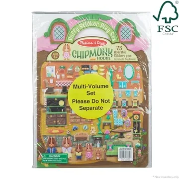 Melissa & Doug Puffy Sticker Books for Creative Play