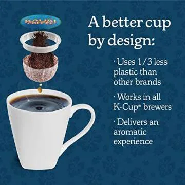 Kauai Coffee Single Serve Pods, Mocha Macadamia Nut - Arabica Coffee from Hawaii’s Largest Coffee Grower, Keurig-Compatible Cups (12 Count)