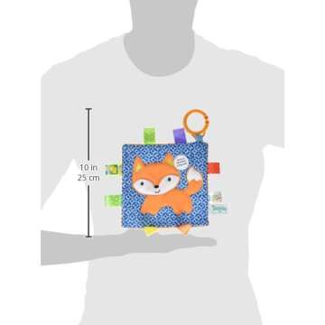 Taggies Crinkle Me Toy, Fox