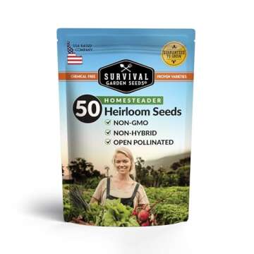 Survival Garden Seeds Homesteader Collection - 50 Seed Packs