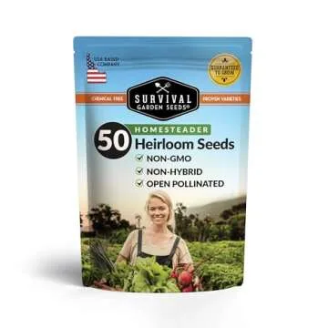 Survival Garden Seeds Homesteader Collection - 50 Seed Packs