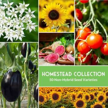 Survival Garden Seeds Homesteader Collection - 50 Seed Packs