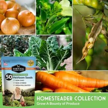 Survival Garden Seeds Homesteader Collection - 50 Seed Packs