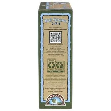 Down To Earth All Natural Fertilizers Organic Bat Guano Mix 7-3-1, 2 lb