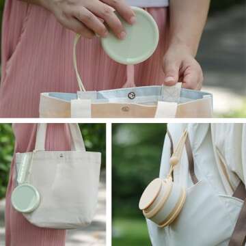 MANMOON 3 Pack Silicone Collapsible Travel Cup,Folding Camping Cup with Lid, Reusable Drinking Cup-Portable,Perfect for Camping,Hiking and Sport Events, for Hot and Cold Drinks (Green)