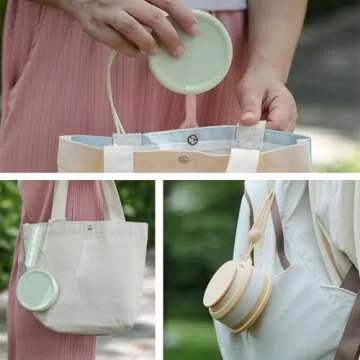 MANMOON Collapsible Travel Cups for Camping and Hiking