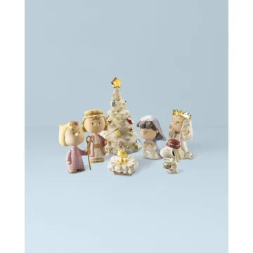Lenox Peanuts Christmas Pageant 7-Piece Figurines Set