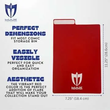 Max Pro 50ct Comic Book Dividers with Flex Tabs