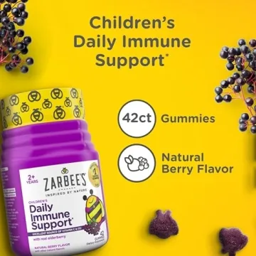 Zarbee's Elderberry Gummies for Children's Immunity Support
