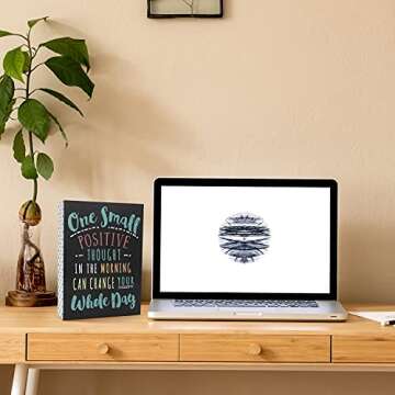 SANY DAYO HOME Positive Thought Inspiration Box Sign