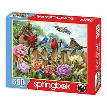 Springbok's 500 Piece Jigsaw Puzzle Morning Serenade - Eco-Friendly & Made in USA